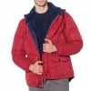 Hackett London Red Nylon Puffa Jacket