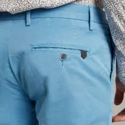 Hackett London Blue Kensington Stretch Cotton Chinos -Hackett London Shop 17879219 4