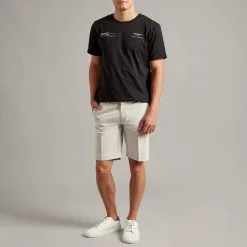 Hackett London Black AMR Graphic Logo T-Shirt -Hackett London Shop 17953603 3