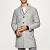 Hackett London Grey Boucle Wool Blend Coat 2 Hackett London Grey Boucle Wool Blend Coat -Hackett London Shop 18033861 1