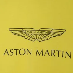 Hackett London Yellow AMR Logo Cotton T-shirt -Hackett London Shop 18067690 3