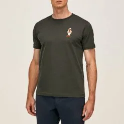 Hackett London Charcoal Harry Cotton T-Shirt