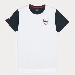Hackett London Navy England Cotton T-Shirt