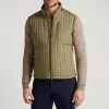 Hackett London Khaki Quilted Zip Gilet 1 Hackett London Khaki Quilted Zip Gilet -Hackett London Shop 18124187 1