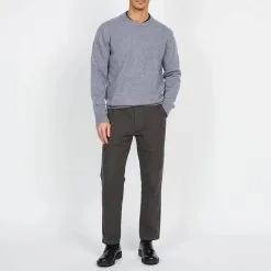 Hackett London Blue Round Neck Lambswool Jumper -Hackett London Shop 18170302 3