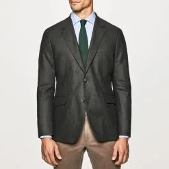 Hackett London Moss Stretch Cashmere Blend Jacket