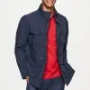 Hackett London Navy High Neck Tech Jacket -Hackett London Shop 18260503 1