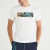 Hackett London White Printed Logo Cotton T-Shirt -Hackett London Shop 18337791 1
